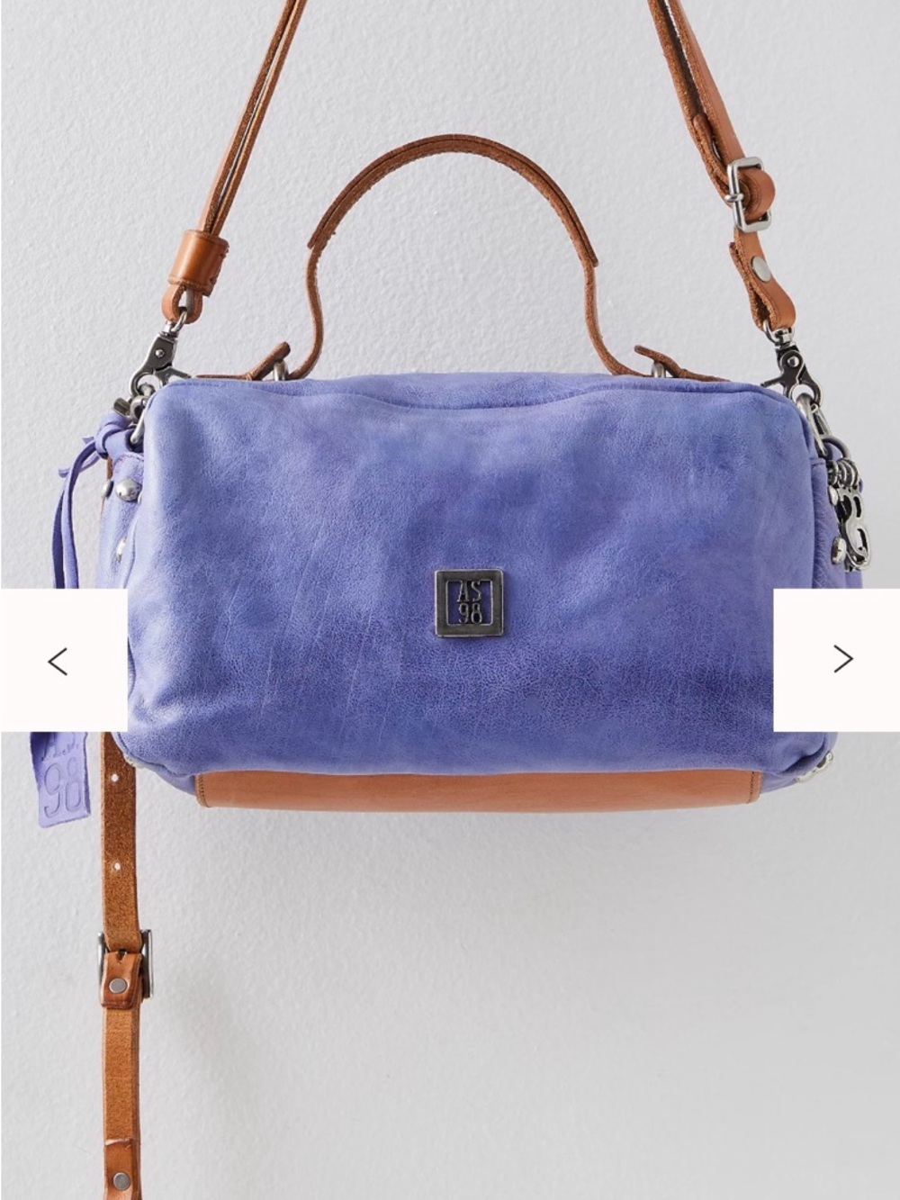 NWOT AS98 Hoagy Crossbody Bag. - Picture 3 of 11